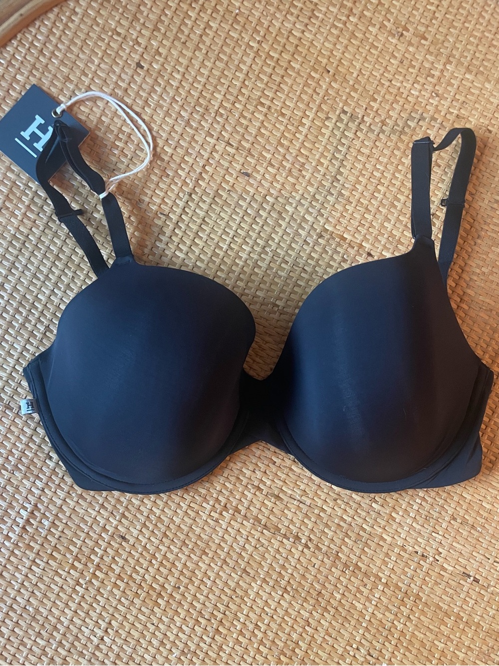 Harper Wilde Base Unlined Bra Black (34 DDD/F)